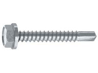 VITE TIRAFONDI PER METALLO TE AUTOPERF. ACCIAIO ZINCATO BLISTER- - ø mm.6,3x80 in blister pz.10 (C) - 5 blister AMBROVIT