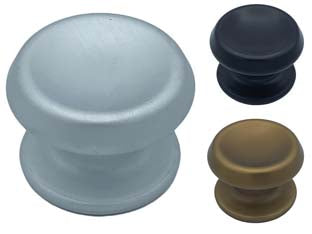 POMOLO PER PORTONCINO MOD.166- - ø mm.80 - finitura bronzo satinato - 1 pezzi SAGUATTI