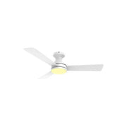 Perenz ventilatore da soffitto con luce, modello 7147 B IR, bianco, per interni
