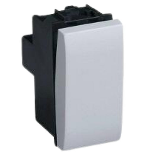 Pulsante unipolare illuminabile 16a biesse compatibile con bticino matix