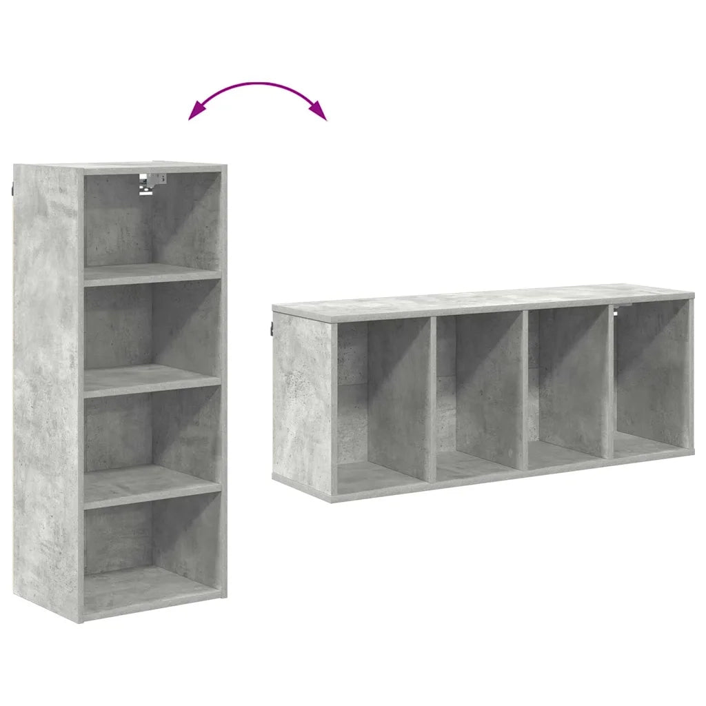 Armadio pensile Grigio cemento 40 x 29,5 x 100 cm