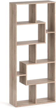 Divisorio per ambienti Noa, Sonoma, 160.6 x 67.2 cm, adatto come divisorio o libreria a forma di Z
