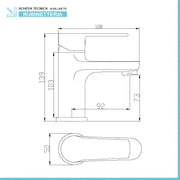 Set miscelatori lavabo e bidet cromato con scarico incluso Juliette