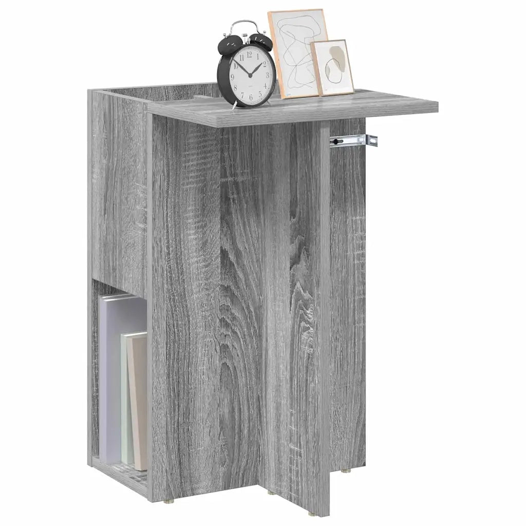 Tavolino Grigio Sonoma 35 x 40 x 55 cm Legno multistrato 891101