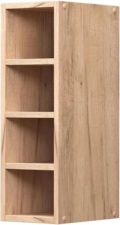 Pensile R-Line, Quercia dorata, 20 cm, per la libera combinazione all'interno di sistemi cucina modulari