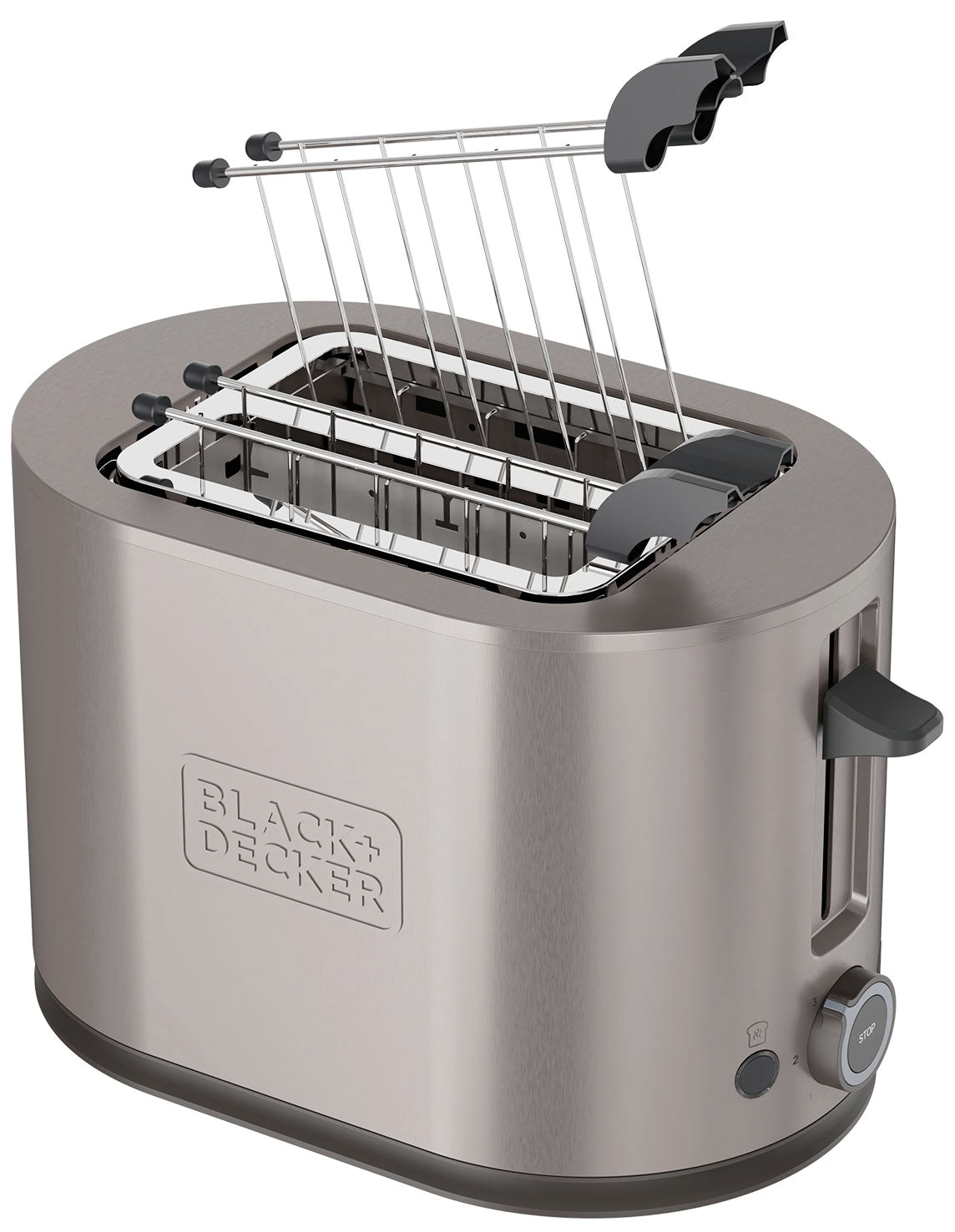 Black+Decker TOSTAPANE BXTOA901E 900 W in Acciaio Inox - 7 tipi di tostatura