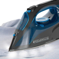 Black+Decker FERRO DA STIRO BXIR2605E 2.600 W - 430 ml.  Piastra in acciaio