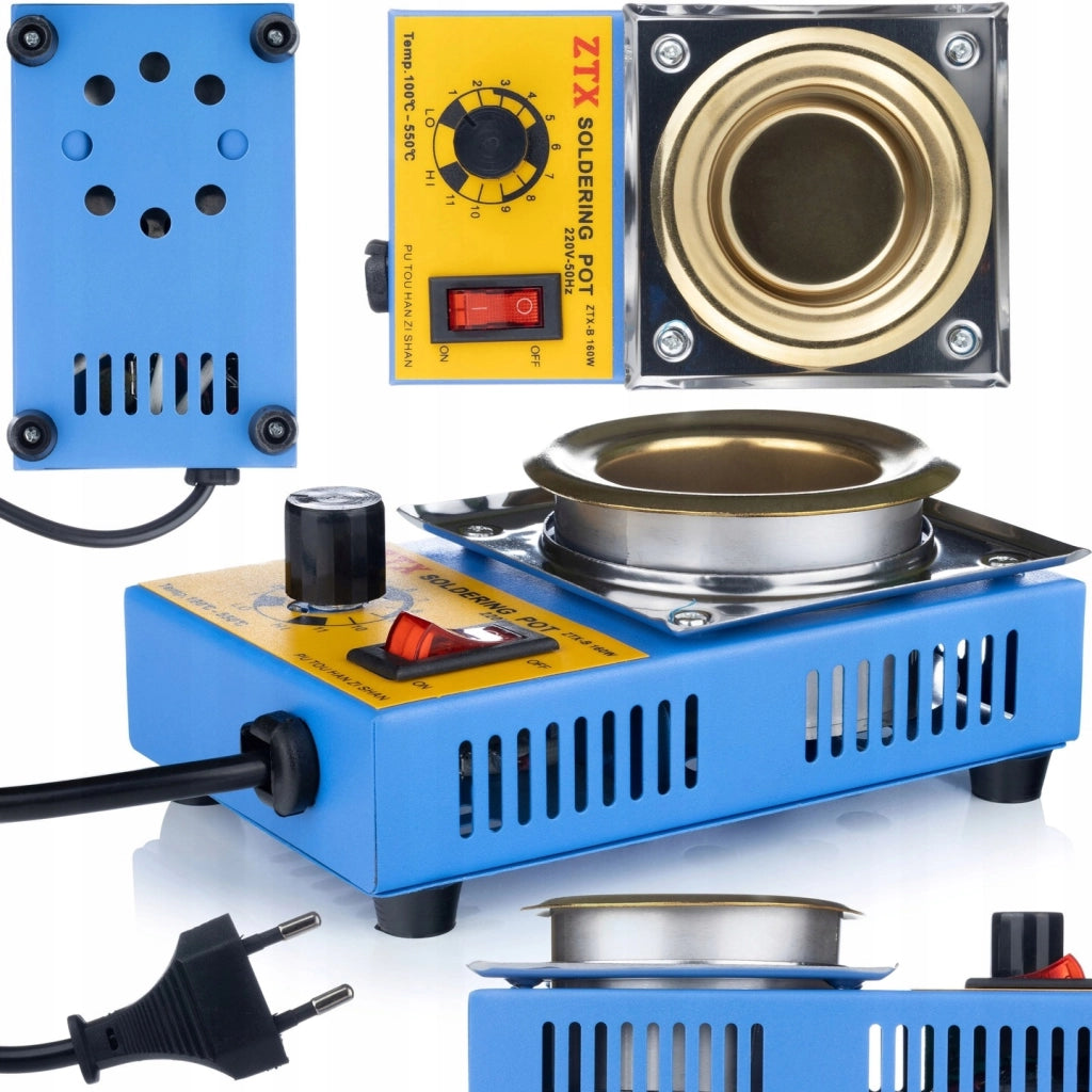 Stazione Saldante Hot-Air 858D – Potenza 700W, Regolazione Temperatura 100-500°C