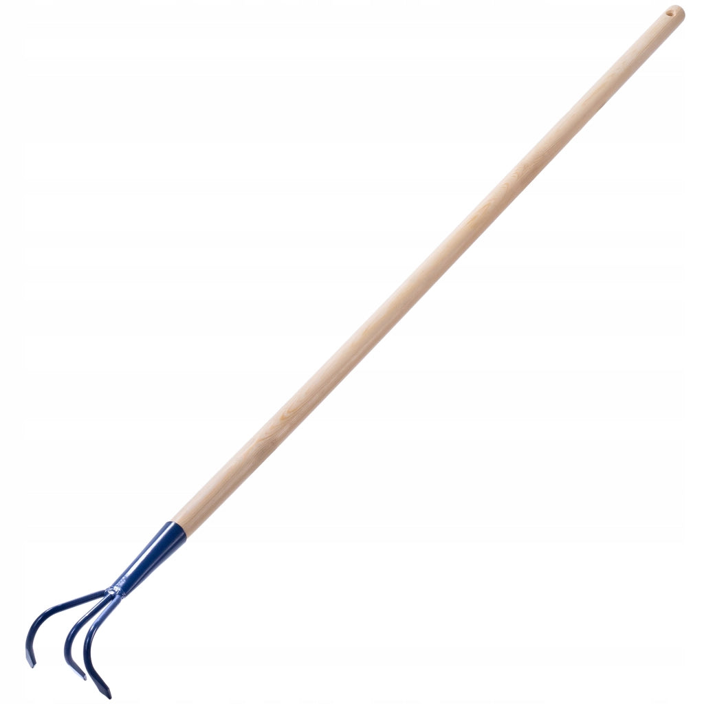 KADAX Coltivatore manuale per terreno, allentatore per giardino, 142 cm di terra, artigli robusti