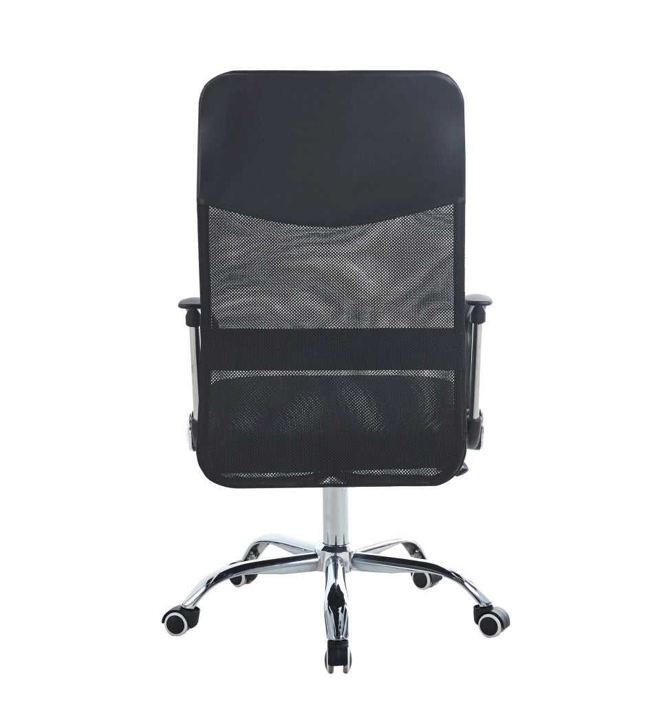 Sedia Da Ufficio In Rete,Elegante,Comoda Regolabile In Altezza,Girevole,Poltrona Da Scrivania Con Seduta Traspirante Inclinazione Ad Ondeggiamento Pistone Gas
