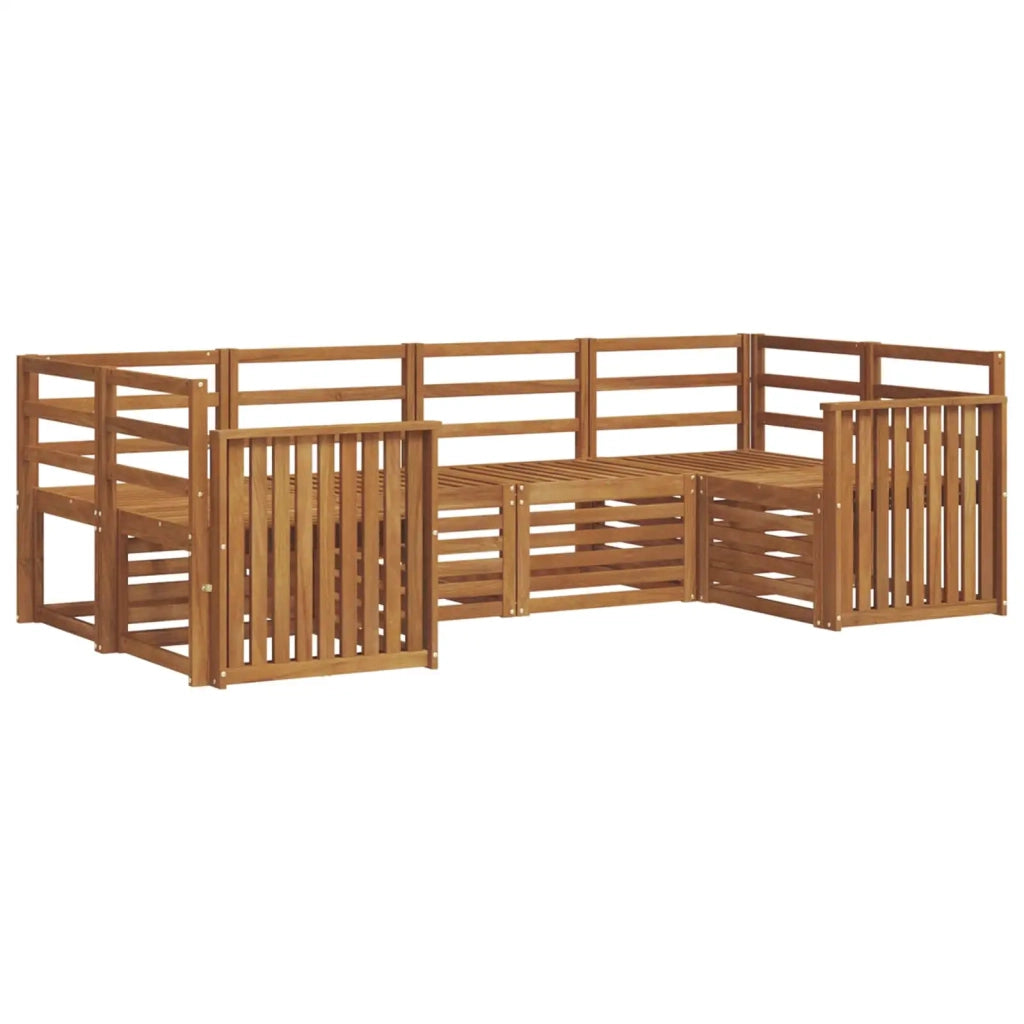 Set divano sezionale 6 pcs Naturale