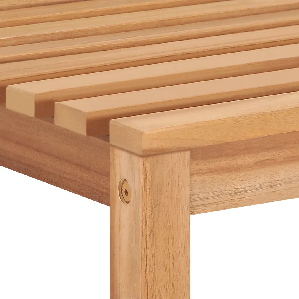 Sedie da Giardino 4 pz in Legno Massello di Teak 3073085