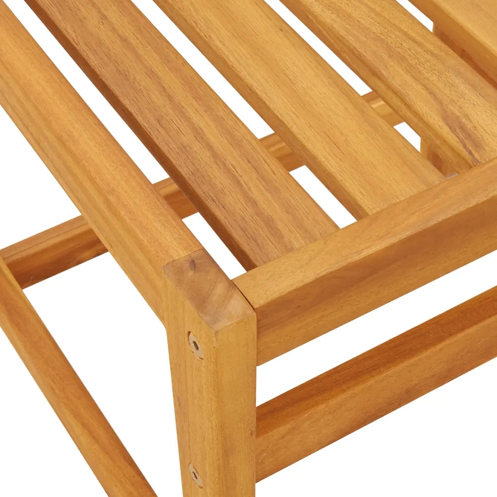 Set da Balcone 3 pz | Set Salotto da Giardino in Legno Massello di Acacia