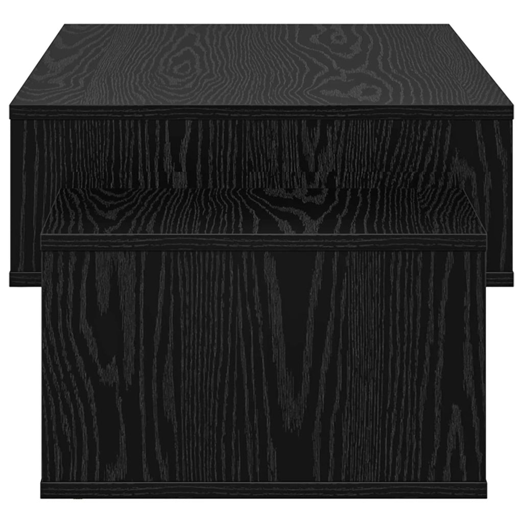 Tavolino da salotto Rovere Nero 105 x 50 x 32,5 cm 8000205