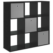 Credenza | Madia | Buffet da pranzo | Armadio da pranzo con cassetto Rovere Nero 102 x 31 x 99,5 cm