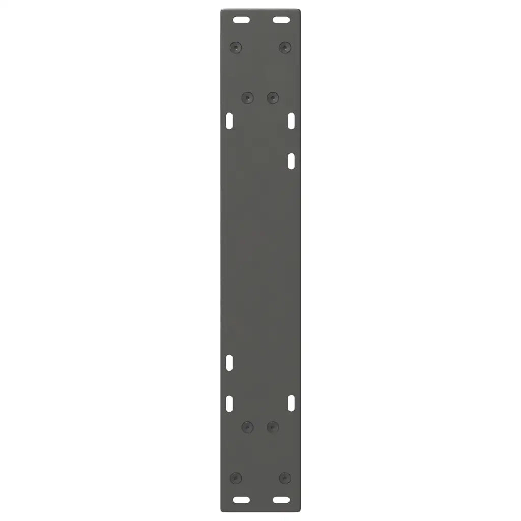 vidaXL Gambe per tavolo da pranzo 2 pz Antracite 50x(72-73,3) cm Acciaio