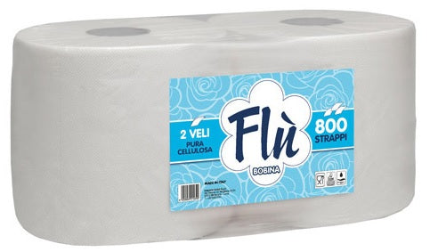 CARTA ASCIUG. 800 STR FLU' ART.C36110 confezione da ROTOLI 2