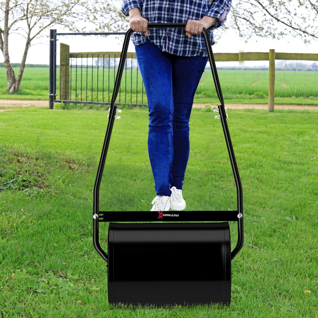 Rullo per Prato Giardino ¨C zephmum ¨C Acciaio 30L ¦µ32x40cm