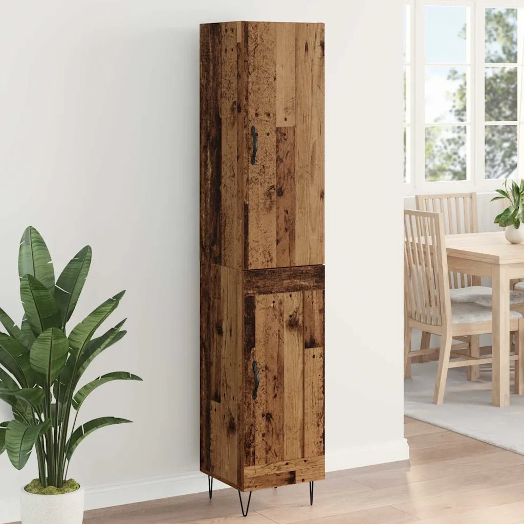 Credenza Legno vecchio 34,5 x 34 x 90 cm Legno multistrato 3402721