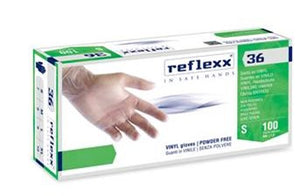 GUANTO VINILE TG.S USA & GETTA confezione da PEZZI 100