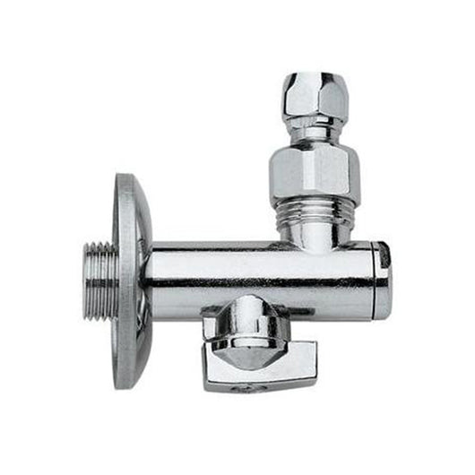 Rubinetto a sfera arresto per bidet lavandini chiusura a leva con filtro anticalcare 1/2-3/8-10 mm *** colore cromato...