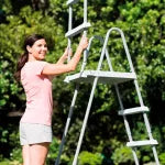 SCALETTA 5 GRADINI RIMOVIBILI   per piscine da cm.132h.  peso kg.27,3 (28077)    INTEX