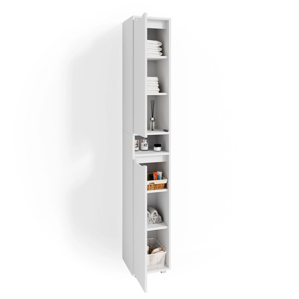 Vicco Mobile bagno alto Bianco 30 x 192.5 cm