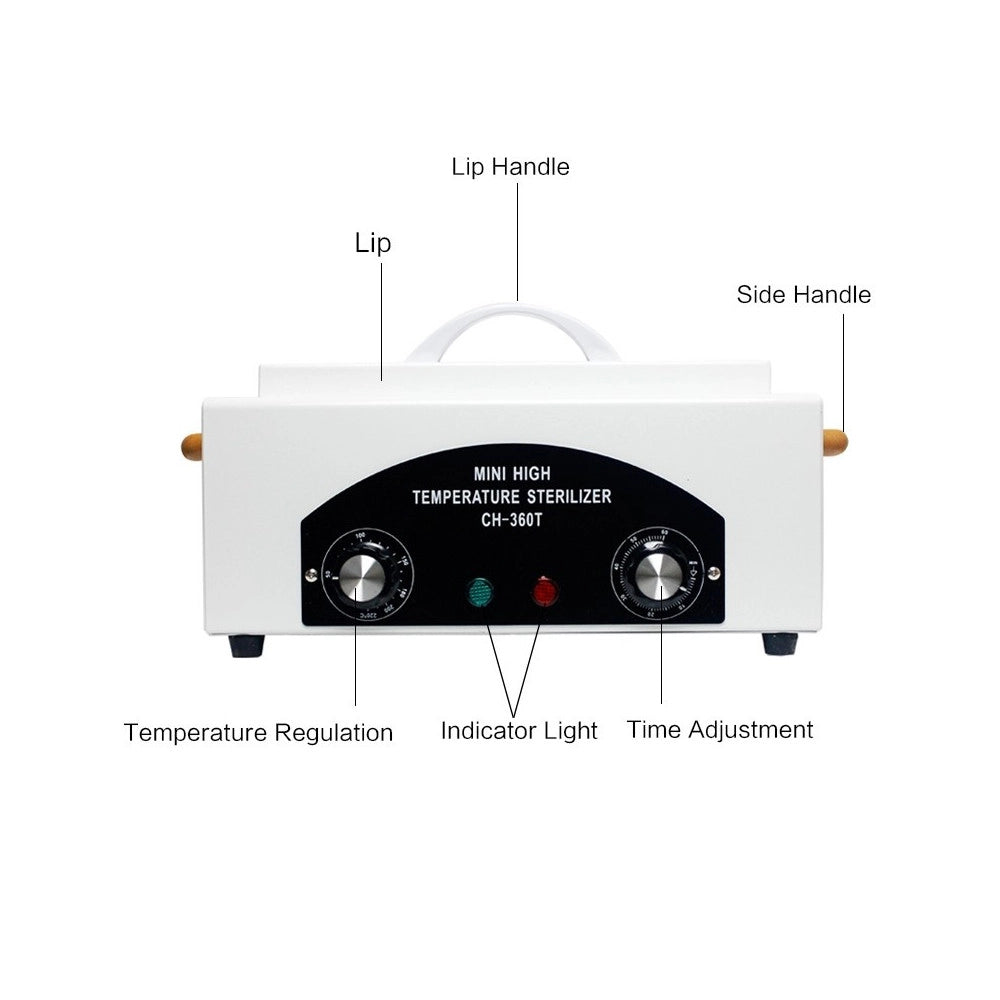 Trade Shop - Sterilizzatore A Secco Professionale Con Temperatore Sterilizzatrice Ch-360t -