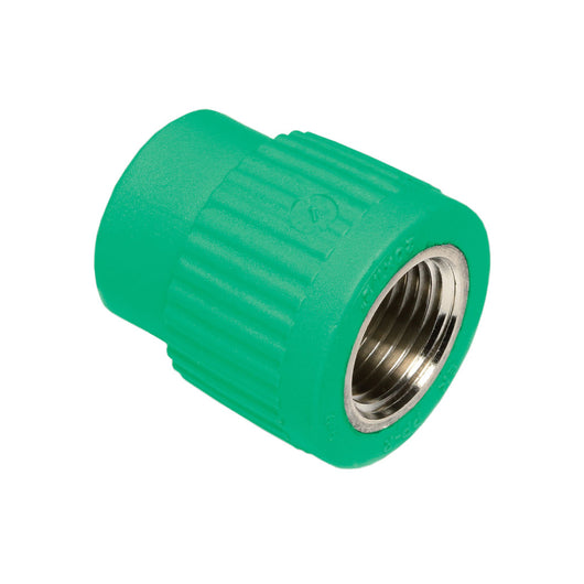 RACCORDO DIRITTO IN POLIPROPILENE FILETTATO FEMMINA SERIE TIGRIS GREEN - Ø90X3  - WAV