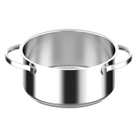 CASSERUOLA ACCIAIO ?ALLEGRO INOX? Ø cm. 22  - MONETA