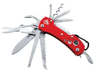 COLTELLO MULTIUSO 15 USI- - cm.9,5 - 24132 - 1 pezzi AUSONIA