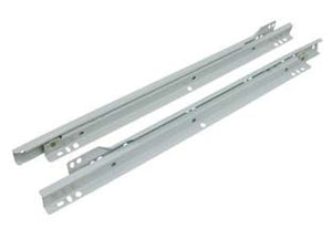 GUIDE SCORREVOLI PER CASSETTI BIANCHE- - cm.50 - 5 paio TELESE