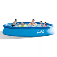 PISCINA EASY SET ROTONDA  AUTOPORTANTE C/POMPA FILTRO CM.396x84H.  capacitÃE lt.7290  peso kg.17,8 (28142)    INTEX