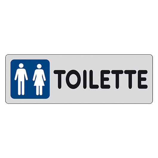 ETICHETTA SEGNALETICA TOILETTE wc bagno UOMINI/DONNE  - EUROSIGNALS