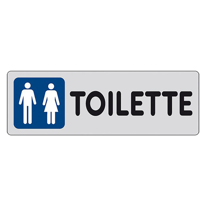 ETICHETTA SEGNALETICA TOILETTE wc bagno UOMINI/DONNE  - EUROSIGNALS