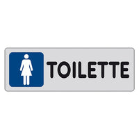 ETICHETTA SEGNALETICA TOILETTE wc bagno DONNE woman EUROSIGNALS