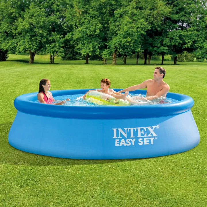 PISCINA EASY SET ROTONDA  AUTOPORTANTE S/POMPA CM.305X76H.  capacitÃE lt.3853  peso kg.8,2 (28120)    INTEX