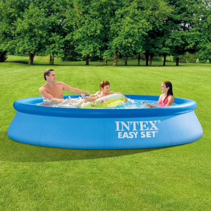 PISCINA EASY SET ROTONDA  AUTOPORTANTE S/POMPA CM.305X61H.  capacitÃE lt.3077  peso kg.7,7 (28116)    INTEX