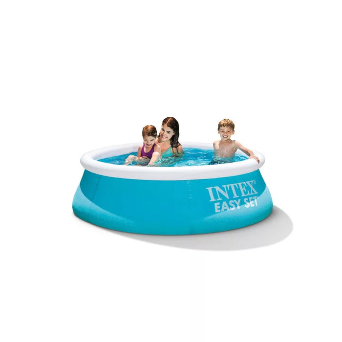 PISCINA EASY SET ROTONDA  AUTOPORTANTE S/POMPA CM.183X51H.  capacitÃE lt.886  peso kg.3,4 (28101)    INTEX