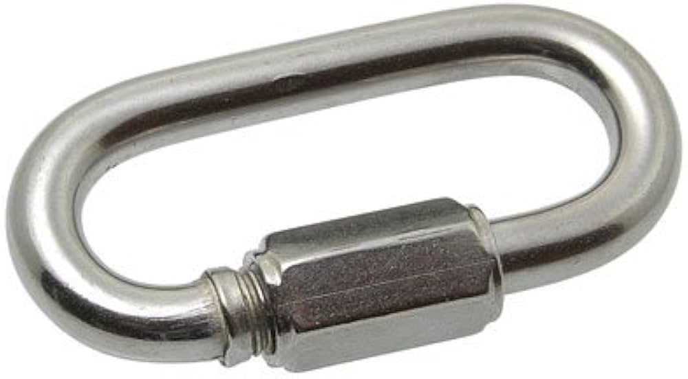 GIUNZIONE PER CATENA  mm 4- 30 pezzi  - Senza Marca