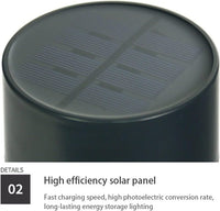 LAMPADA giardino per esterno A ENERGIA SOLARE cm 7 x h.40- 12 pezzi