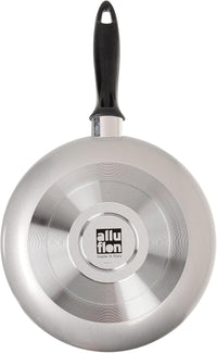 PADELLA WOK SALTAPASTA CUCINA Ø cm. 28 alluminio alimentare  - ALLUFLON