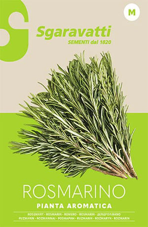 SEMI PER ORTAGGI E VEGETALI rosmarino 20 pezzi  - SGARAVATTI