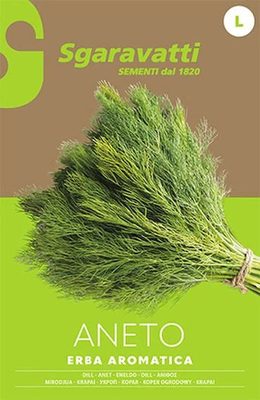 SEMI PER ORTAGGI E VEGETALI aneto 20 pezzi  - SGARAVATTI
