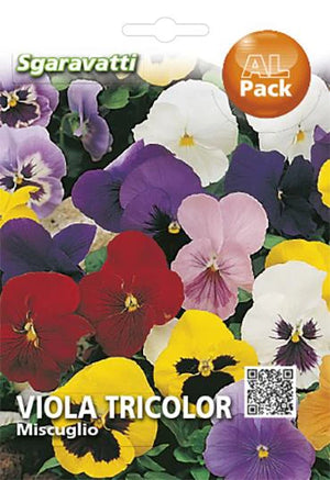 SEMI PER PRATO UNIVERSALE viola tricolor miscuglio 20 pezzi  - SGARAVATTI