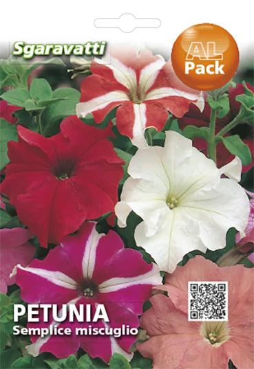 SEMI PER PRATO UNIVERSALE petunia semplice miscuglio 20 pezzi  - SGARAVATTI