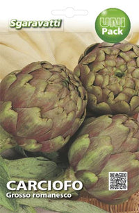 SEMI PER ORTAGGI E VEGETALI carciofo romano 20 pezzi  - SGARAVATTI