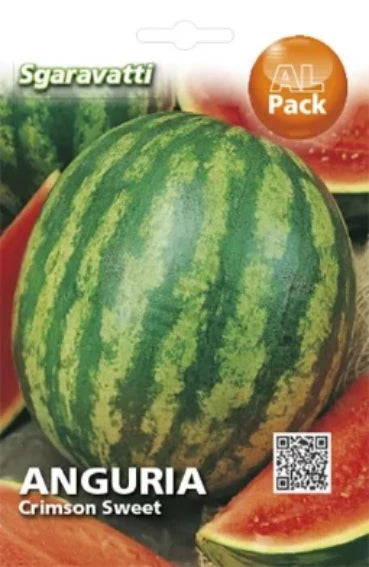 SEMI PER ORTAGGI E VEGETALI anguria crimson sweet 20 pezzi  - SGARAVATTI