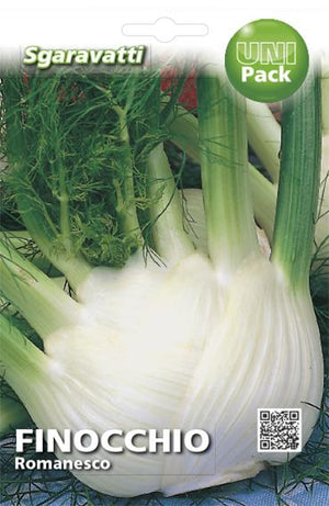 SEMI PER ORTAGGI E VEGETALI finocchio romanesco- 20 pezzi  - SGARAVATTI
