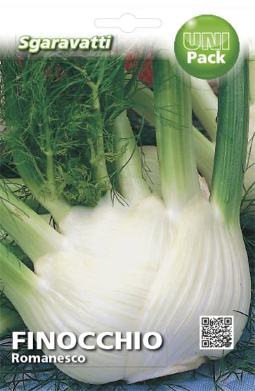SEMI PER ORTAGGI E VEGETALI finocchio romanesco- 20 pezzi  - SGARAVATTI